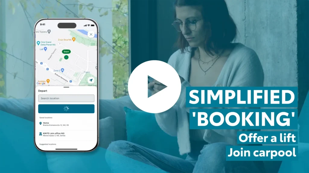 Carpooling video image
